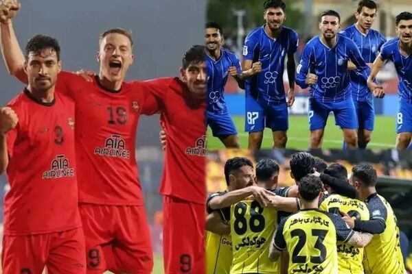 سه تیمی که از لیگ ایران به آسیا راه یافتند/ سر پرسپولیس بی کلاه ماند