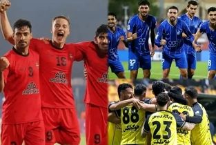 سه تیمی که از لیگ ایران به آسیا راه یافتند/ سر پرسپولیس بی کلاه ماند