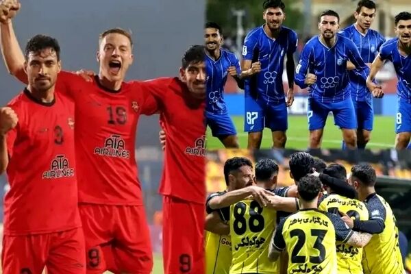 سه تیمی که از لیگ ایران به آسیا راه یافتند/ سر پرسپولیس بی کلاه ماند
