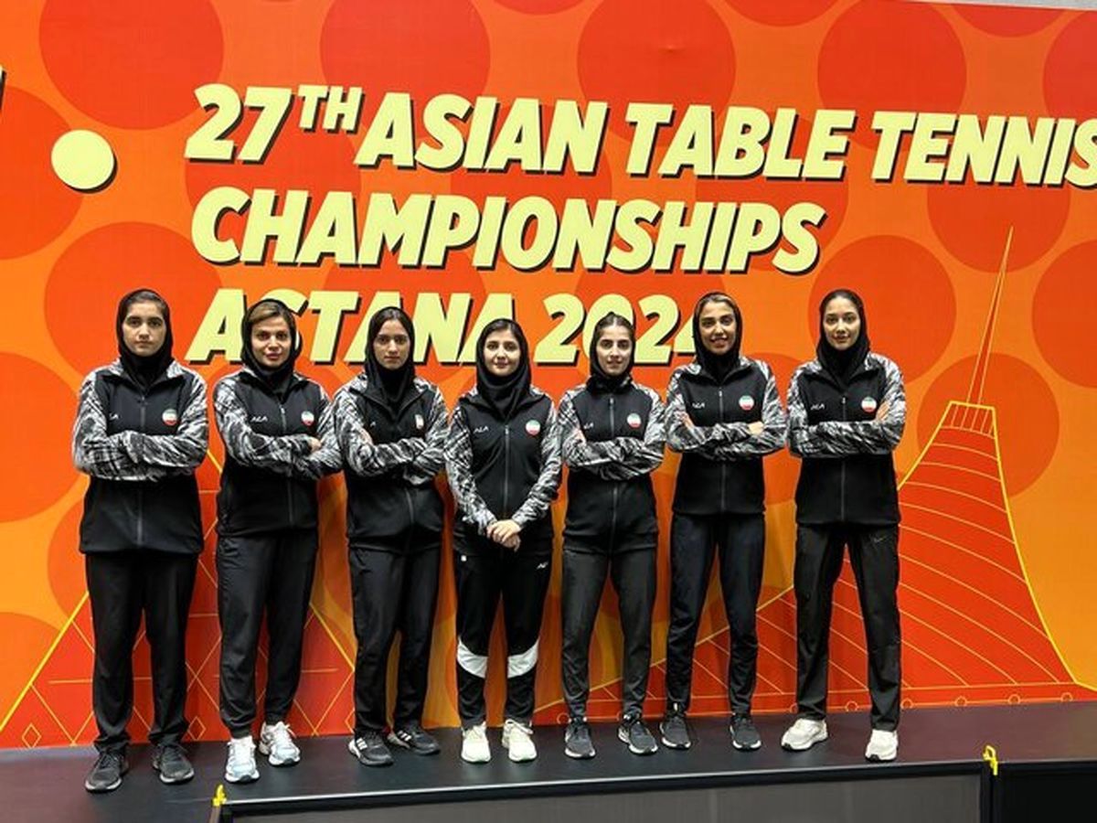 شکست زنان تنیس روی میز ایران در قهرمانی آسیا
