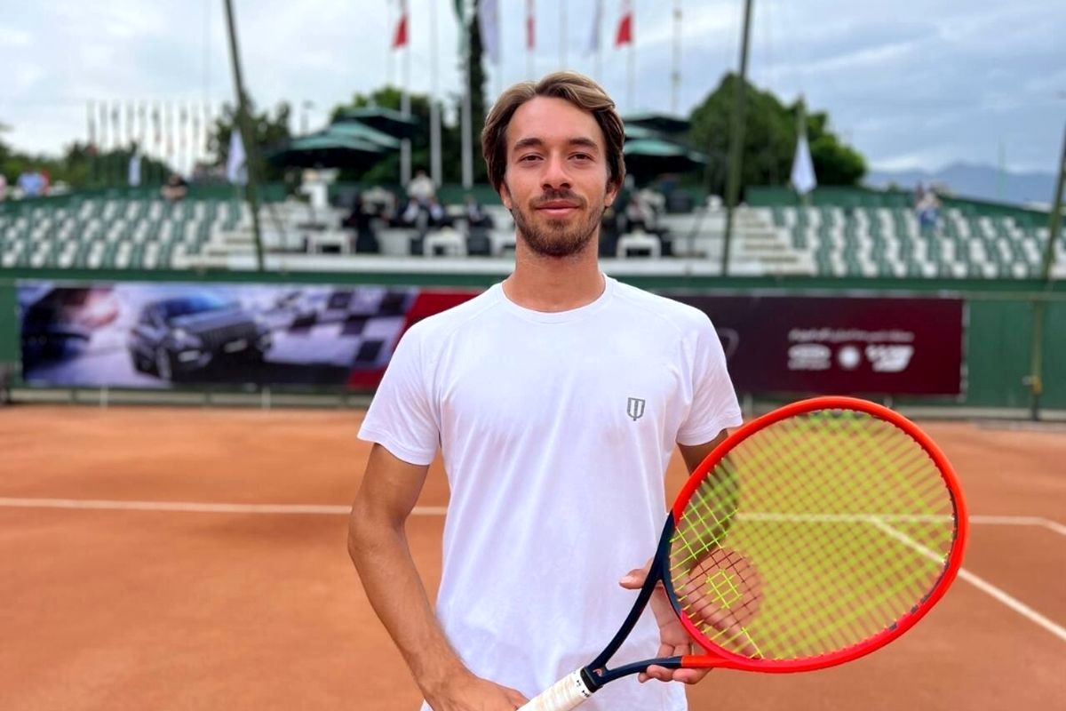 قهرمانی علی یزدانی در تور جهانی تنیس خلیج فارس/ افتخار بزرگ برای تنیس ایران و خراسان شمالی

