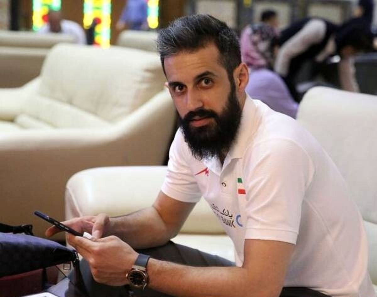 عکسی خاص از سعید معروف و مهدی پاکدل 