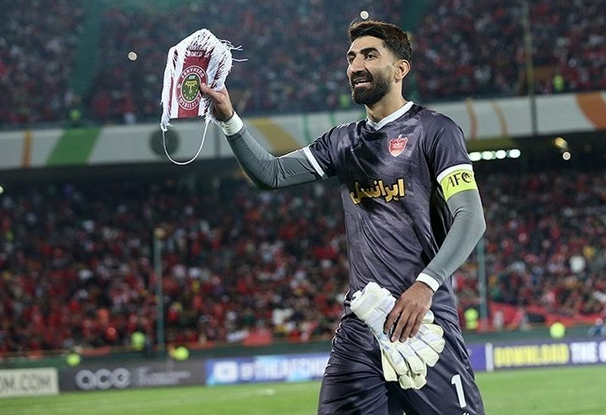 توافق ۶۰ میلیارد تومانی علیرضا بیرانوند با تراکتور
