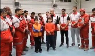 دو پرسپولیسی به جمع امدادگران هلال‌احمر پیوستند
